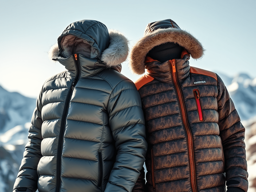 Plumón vs. Fibra Sintética: ¿Qué Chaqueta&nbsp;Elegir?