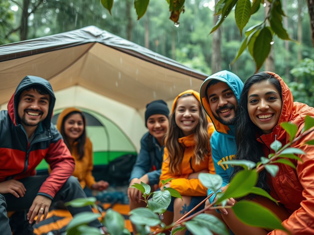 La Lluvia en tu Campamento: ¡Prepárate para el Aguacero y Sigue Disfrutando!